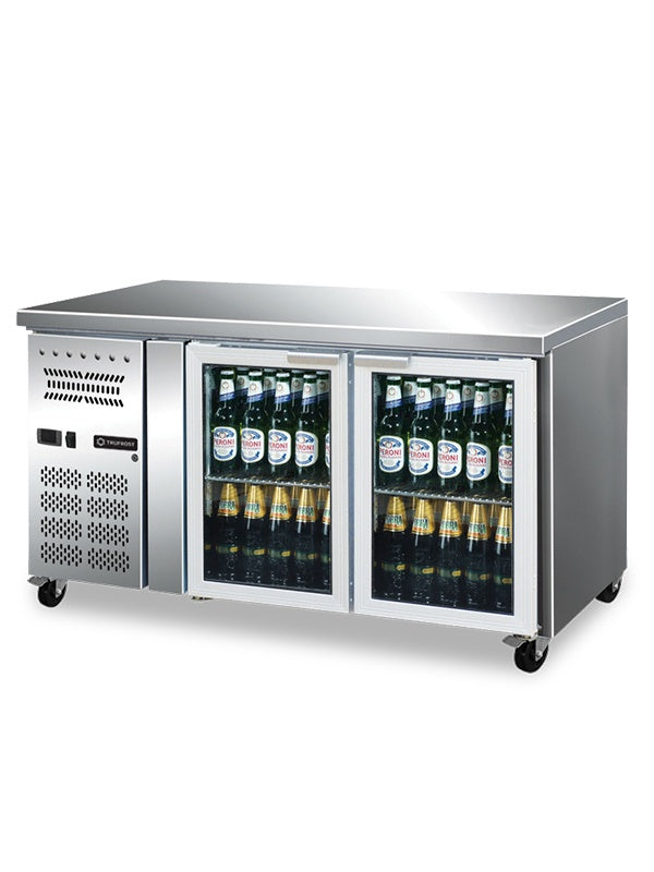 Trufrost 2 Glass Door Undercounter Refrigerator (G 2100 TNG)