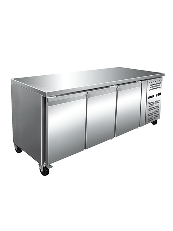 Trufrost 3 Door Undercounter Freezer Work Table (GN 3100 BT)