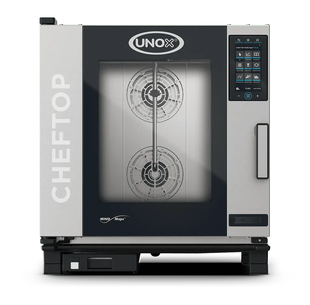 Unox Countertop Combi Ovens CHEFTOP MIND.Maps PLUS (XEVC-0711-EPRM)