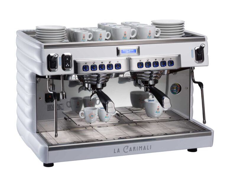 Carimali Bubble Semi Automatic / 2 GR / White Standard Espresso Machine