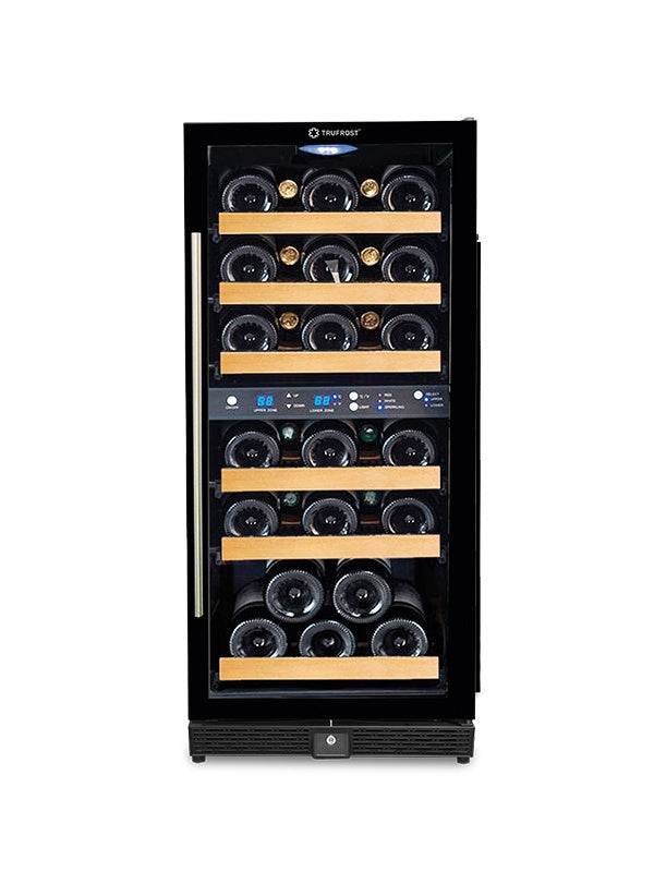 Trufrost Dual Temperature Zone Wine Cooler - 30 bottles (W 30 DZ)