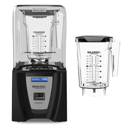 Blendtec Connoisseur SpaceSaver 825 with two jars Open Commercial Blender