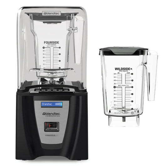 Blendtec Connoisseur SpaceSaver 825 with two jars Open Commercial Blender