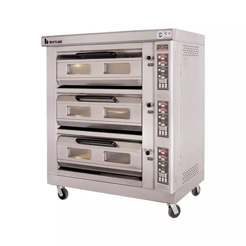 Trufrost Three Deck Oven - Gas Based (GFO-3D-9C)