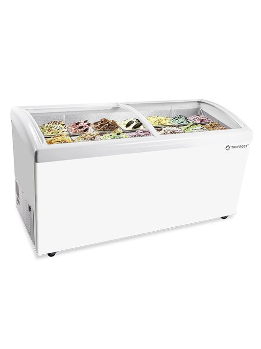 Trufrost Curved Glass Top Freezer (GTC 400 Special)