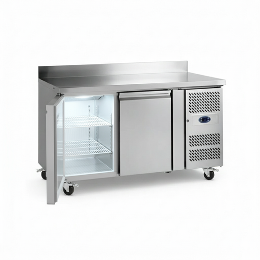 Keystonne 2 Door Under Counter Freezer (418 Liters, Static, 1500 MM)