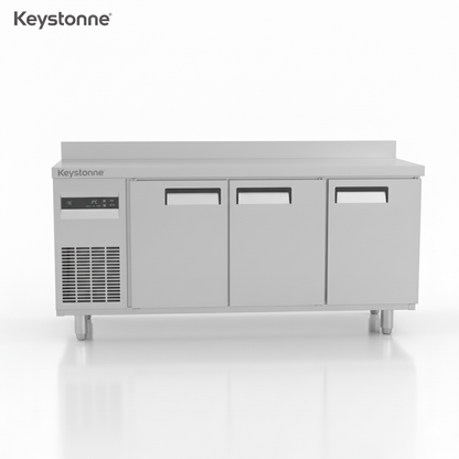 Keystonne 3 Door Under Counter Freezer (526 Liters, Static, 1800 MM)