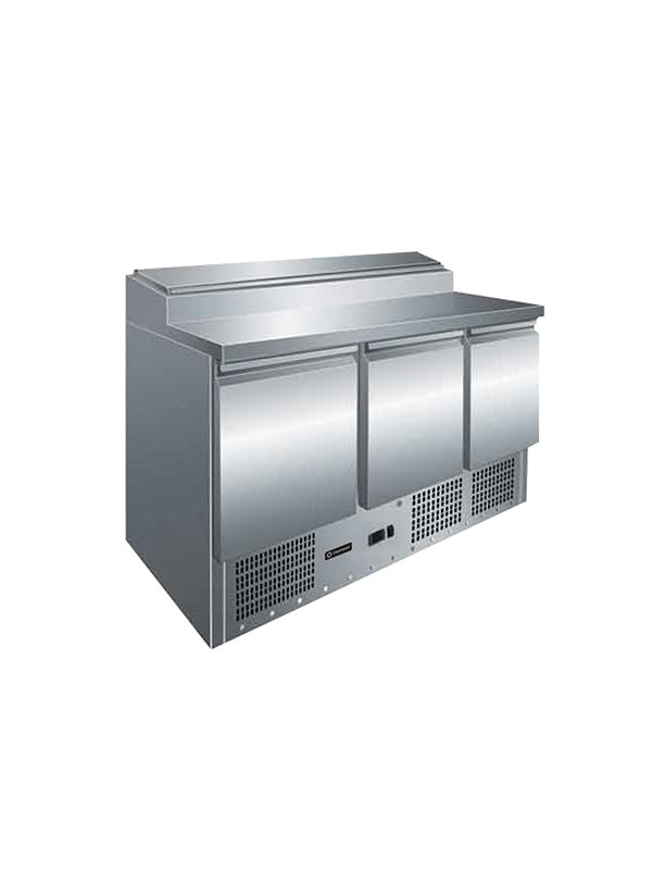 Trufrost 3 Door Refrigerated Prep Counter (PS 300 Premia)