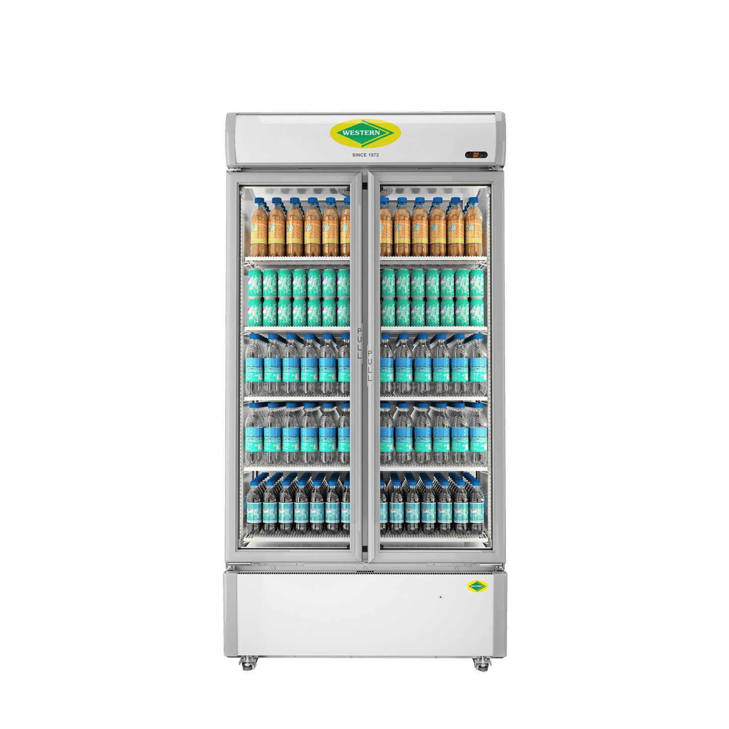 Western Double Door Visi Cooler (SRC950HC-GL)
