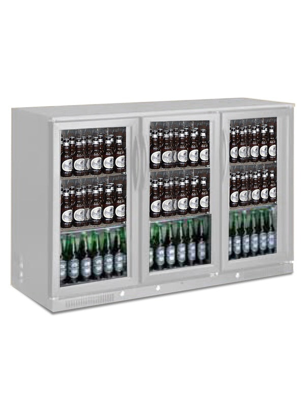 Trufrost Three Door Back Bar (BB 300)