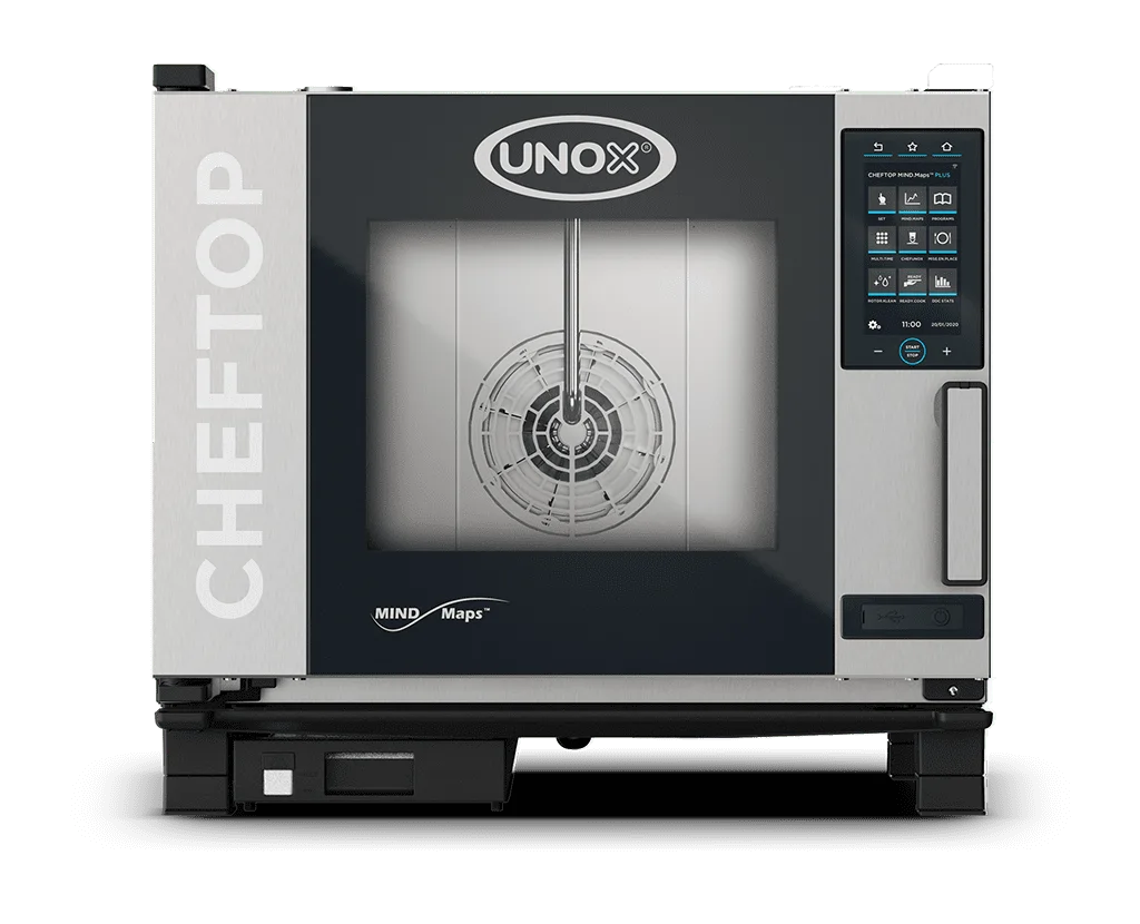 Unox Countertop Combi Ovens CHEFTOP MIND.Maps PLUS (XEVC-0511-EPRM)