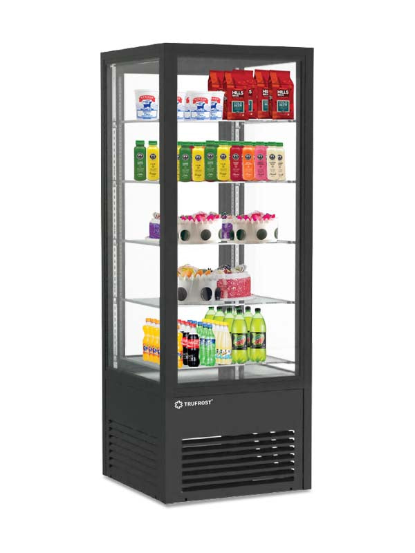 Trufrost 4 Side Glass Panoramic Cake Showcase (Crystal Tower Premia)
