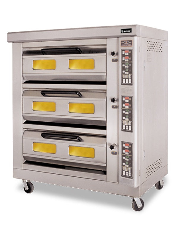 Trufrost Three Deck Oven - Gas Based (GFO-3D-6C)