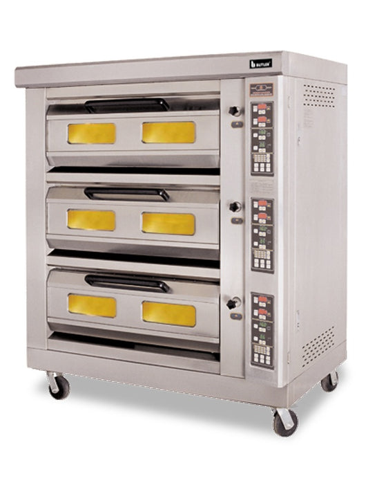 Trufrost Three Deck Oven - Gas Based (GFO-3D-6C)