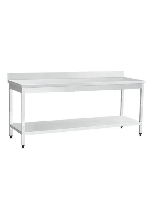 Butler Work Table with Splash Back - 1200 mm (WT.1200SB)